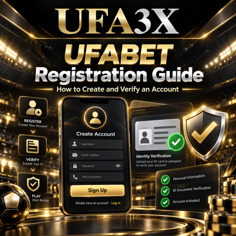 Step-by-step guide to creating an online account and completing verification
